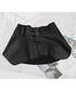 Double Buckle Flare Belt